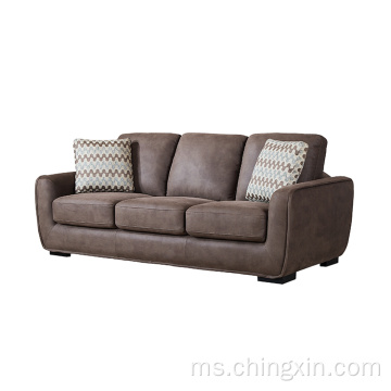 Set Sofa Keratan Borong Perabot Sofa Tiga Tempat Duduk